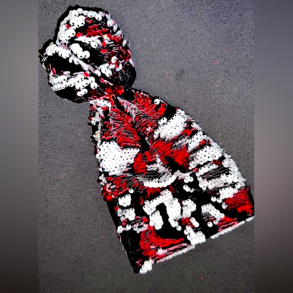 Christmas Glam Topknot